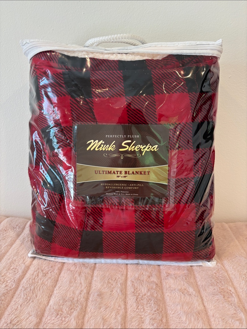 Ultimate Blanket - Red & Black Buffalo Check